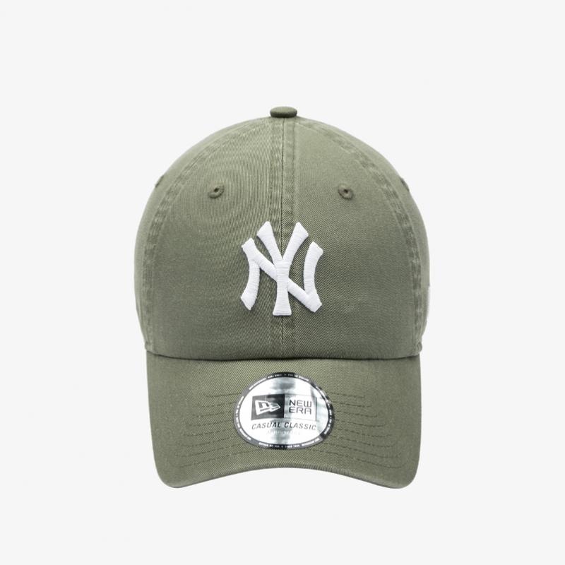 New Era New York Yankees Casual Classic Cap Green Bark