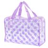 Transparent Polka Dot Women's Makeup Bag Waterproof PVC Cosmetic Bag Portable Women Storage Bag Toiletries Female Wash Bag