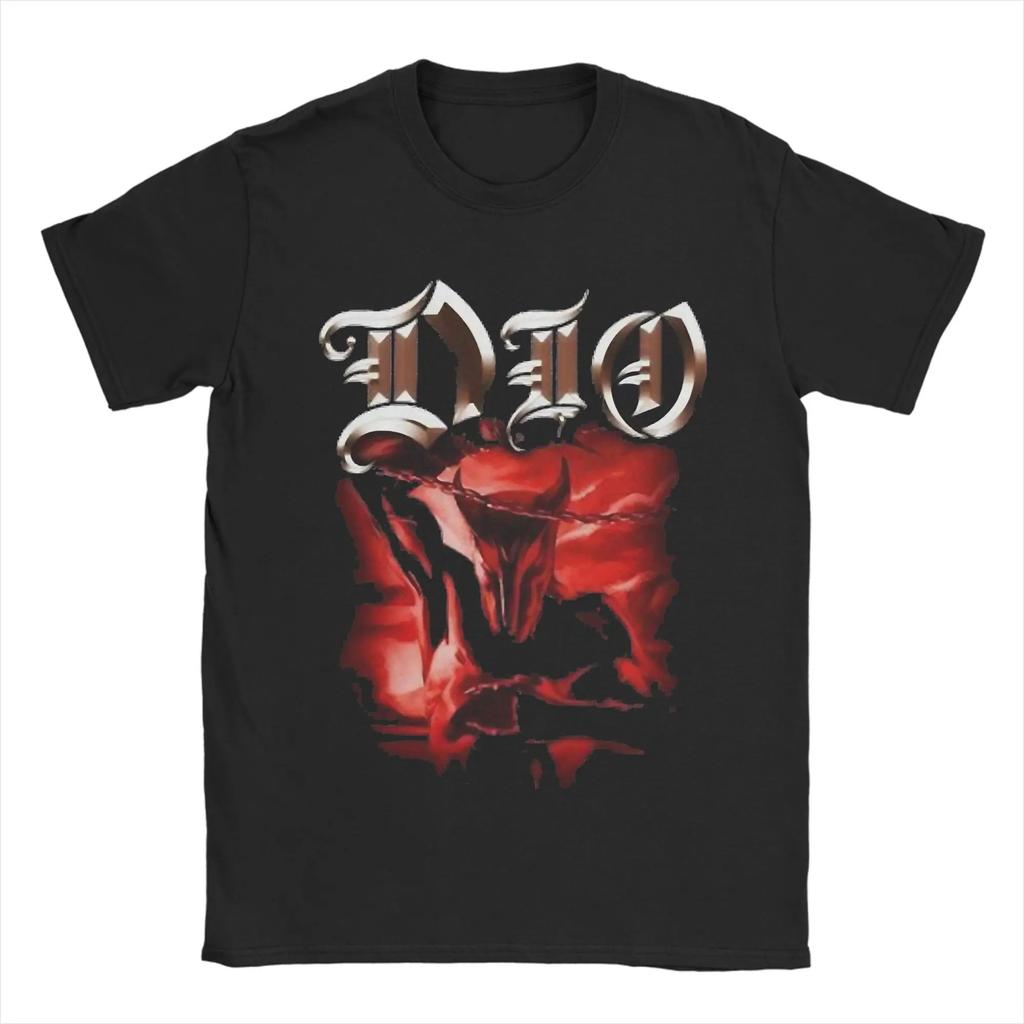Herren Damen Dio The Last in Line T-Shirt Reine Baumwolle Grafikdruck T-Shirts Kleidung Outfits