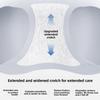 Plus Size Women's Summer Thin Ice Silk Trackless Cotton Crotch Quick Drying Breathable High Waist Triangle Briefs