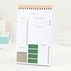 Planner Self Discipline Timetable Notepad Checklist Notepad Schedule Planner A5 To Do List Notepad