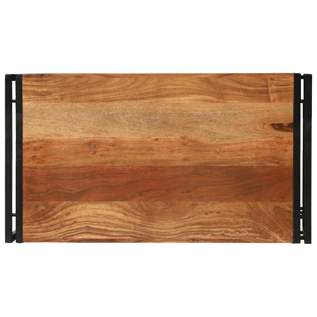 Coffee Table Brown 90 X 50 X 38 Cm Solid Acacia Wood