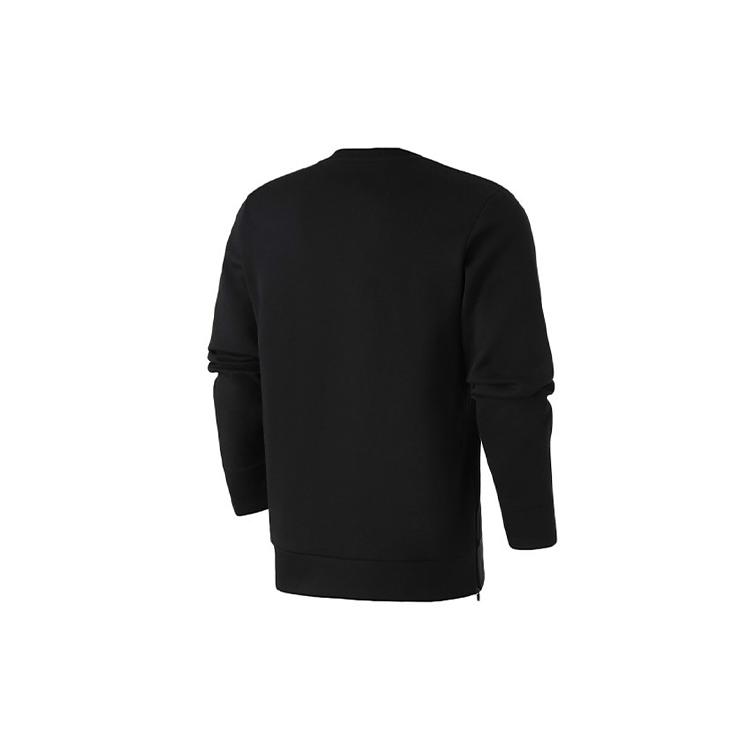 adidas Sweatshirts Men's Black Crew Neck Moderate Regular DW4654