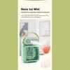 Retro Style Mist Fan – Portable USB Rechargeable Handheld Desktop Fan With Humidifier Function