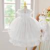 3-8Y Christmas Dress Newborn Baptism Wedding Dress for Baby Girl First Birthday Party Wear Toddler Girl Christening Gown Clothes AT6012