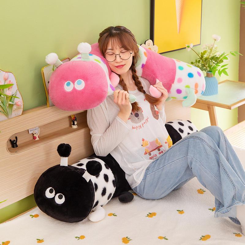 Cute Caterpillar Plush Pillow Soft Toy For Girls Gift