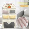 2/3Layer Large Capacity Storage Mesh Bag Underwear Socks Storage Bag Breathable Wardrobe Organizer With Clothes Hanger