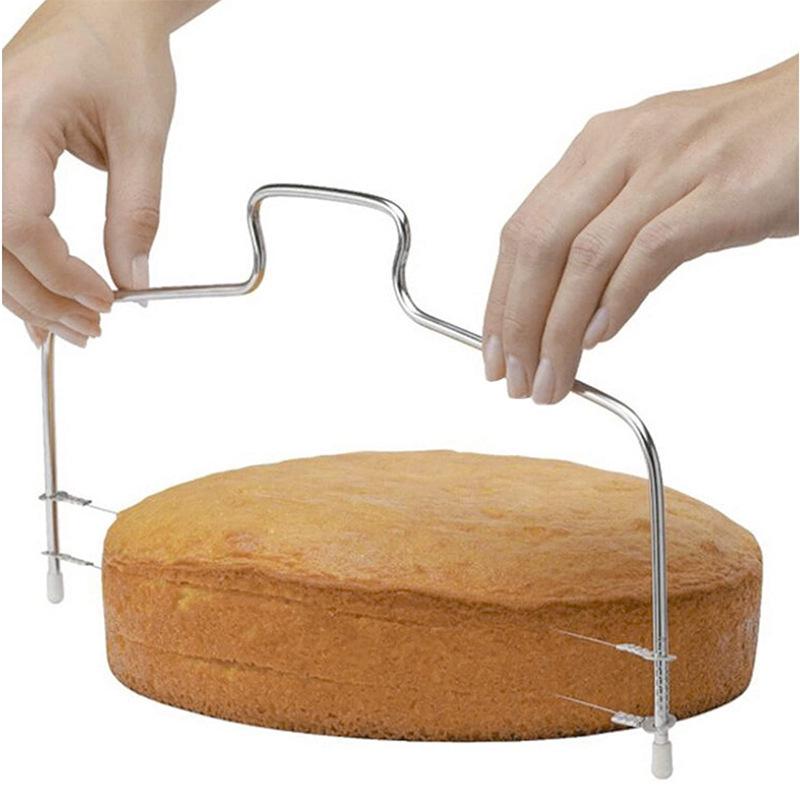 Kuchen- und Brotschneider aus Edelstahl – Käseschichtwerkzeug