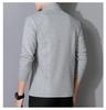 Men's Warm Fleece Pullover Hoodie - Autumn/Winter Outdoor Breathable Velvet Base Layer