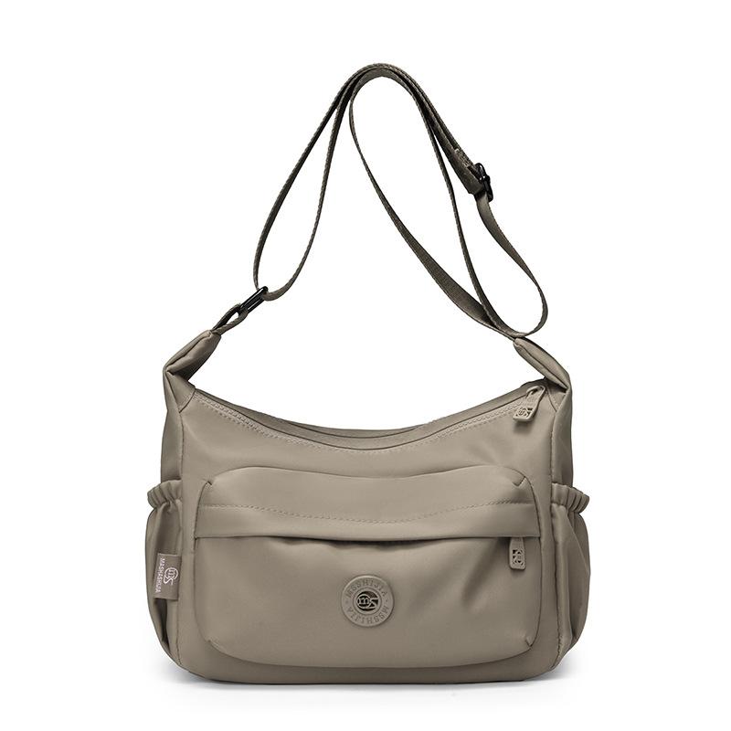 Stylish Crossbody Bag with Adjustable Strap and Multiple Pockets for Everyday Use and Travel хаки