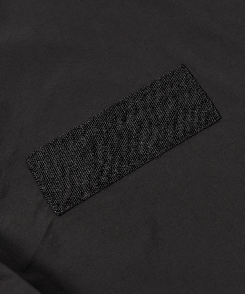 Toffee Utility Fishtail Long Parka (Black)