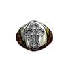 2026 Shield Cross Ring, Fashion Men's Ring Jewelry