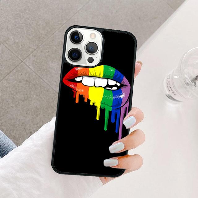 RAINBOW FLAG GAY LESBIAN PRIDE LGBT Phone Case Cover For iPhone 17 Air 15 16 14 13 12 Pro Max 11 Pro Max Plus