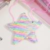 New Shiny Sequins Coin Purse Mini Cute Princess Student Purse Pouch Decorative Children Crossbody Bag Kids Gift