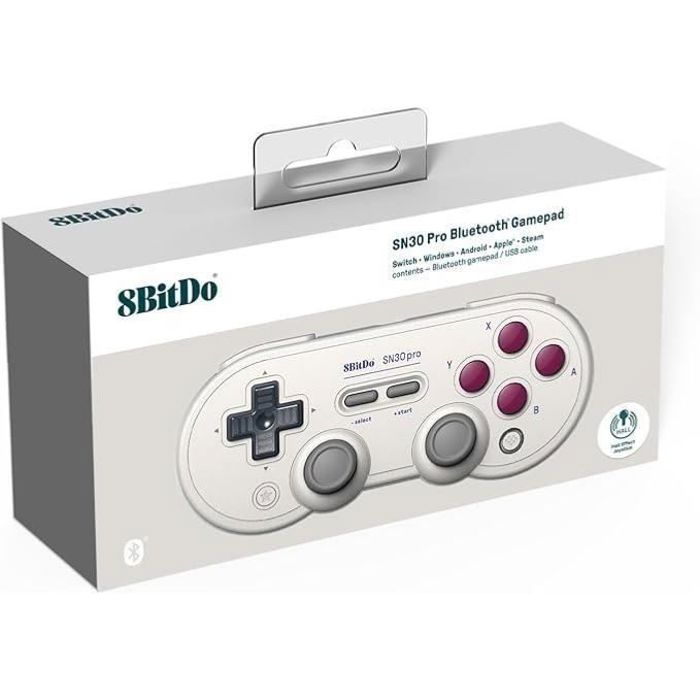 8BitDo SN30 Pro Gamepad Hall Effect Classic