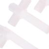 2pcs ID13mm Four Five Way Joint Pipe Adapter,Shelf Wardrobe Hook Fittings Plant Support Connector,Garden Watering Irrigation