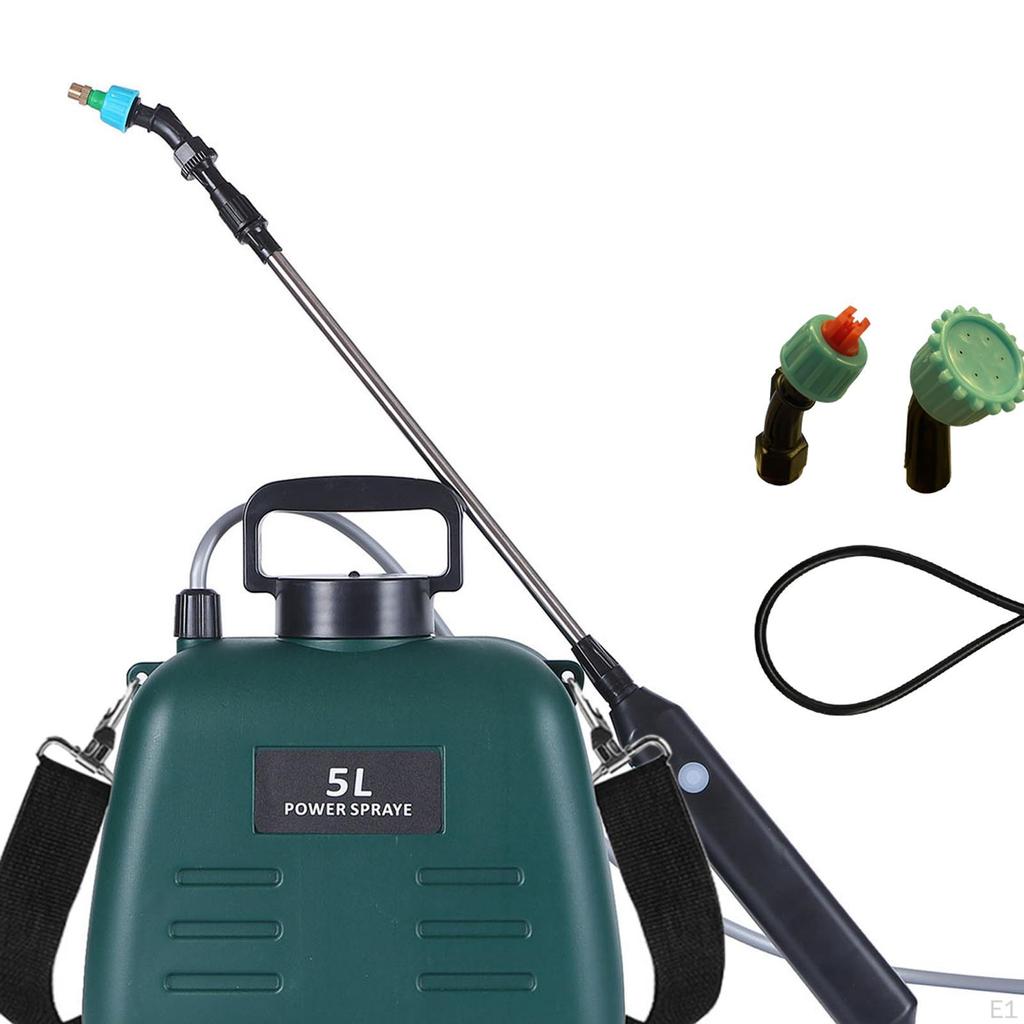 5L Elektrischer Gartensprüher Kabellos Wiederaufladbar Sprühstab für Zuhause Und