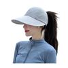 Summer Sun Hat, Wide Brim Sun Protection Hat for Women, UV Blocking Arc Shape Face Slimming Design Beach Travel Outdoor Cap