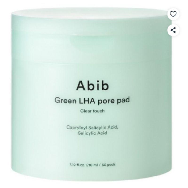 Abib Quick Routine Green LHA Pore Pad Clear Touch 210ml