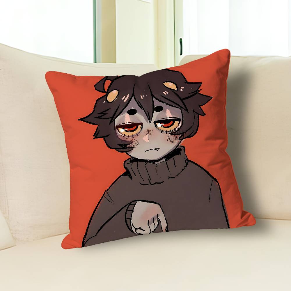 K-Karkats V-Vantas Anime Celebrity Merchandise All-Match Printed Pillow Case Sofa Car Office Room Decoration Protector