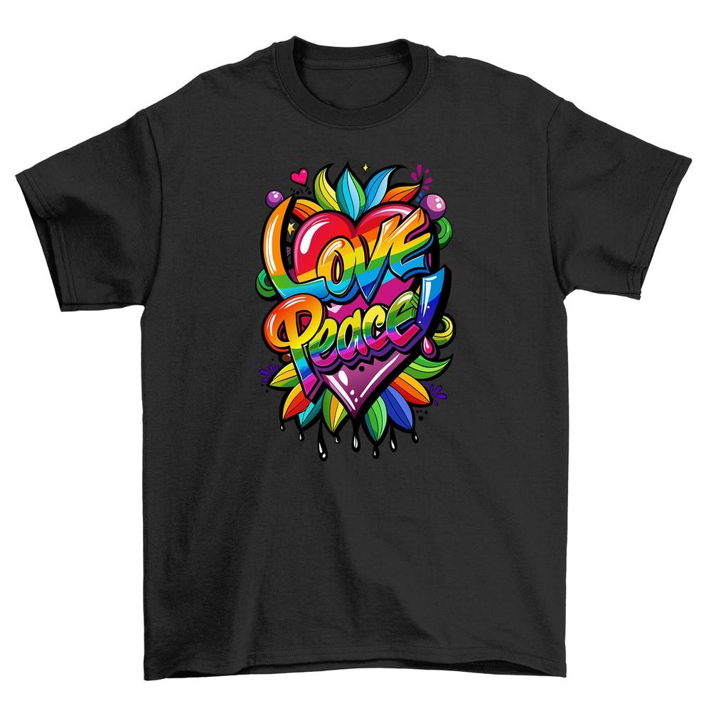 Peace, Love, and Pride_79 - Unique T-shirt for Peace-Loving Souls! Spread Love and