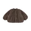 Youyou Girls' Baseball Collar Padded Winter Jacket