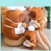 Bread Capybara Chef Style Plush Toy Stuffed Doll Christmas Childrens Day Gift