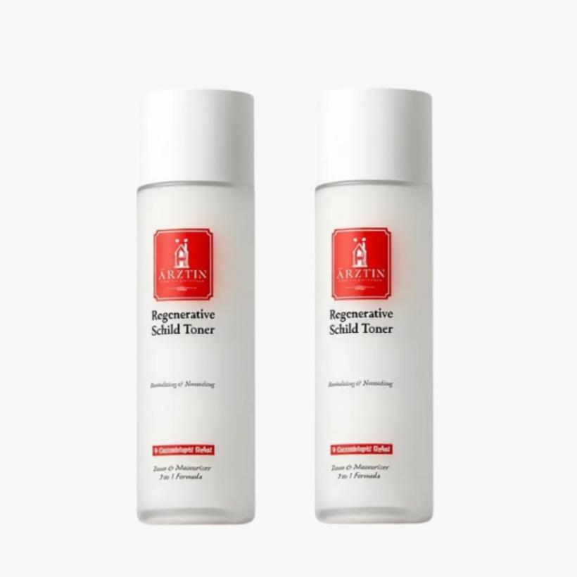 Arztin Regenerative Schild Toner 150ml * 2pcs Moisturizing Korean Tone Up Cream
