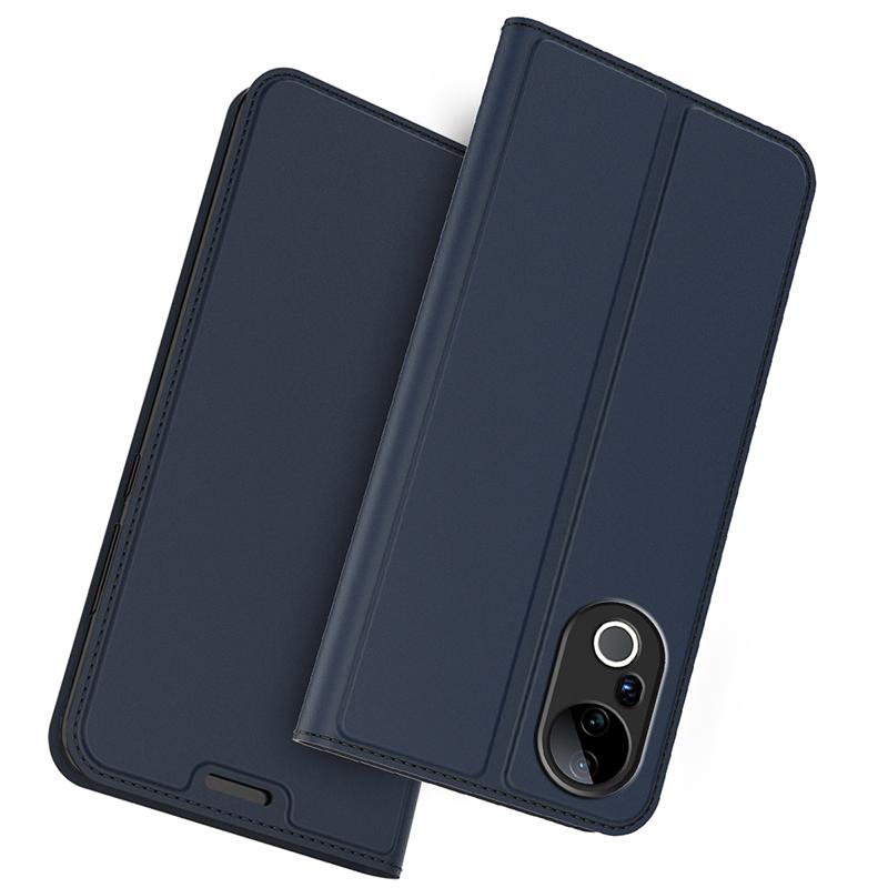 

Для vivo S20 Pro 5G Чехол из ПУ кожи Чехол для телефона с держателем для карт Подставка Магнитная застежка Blue