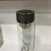 Burn-Resistant Double-Layer High Borosilicate Glass Tea Cup with Custom Logo and Tea Separator.
