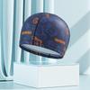 Comfortable Plus Size Swim Cap with High Elasticity, Breathable Fabric, and Ear Protection for Men and Women with Long Hair