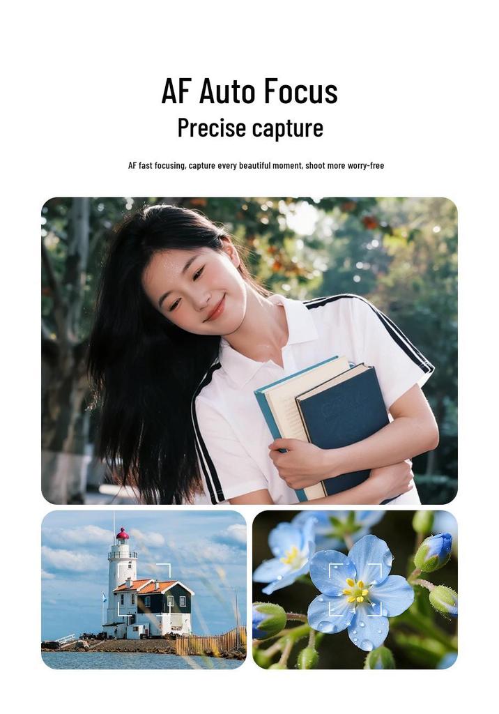 Dual Screen Selfie CCD 5K HD Digital Camera for Students, Customizable