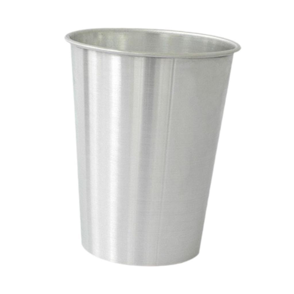 Flower Bucket for Centerpiece Simple Flower Vase for Farmhouse Balcony Decor Aluminum Floral Display Flower Pot Metal Vase