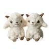 Xinjiang Lamb Wool Sheep Plush Keychain: Cute Cartoon Souvenir Pendant and Hanging Ornament