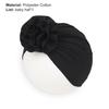Newborn Hat Soft Stylish Polyester Cotton Big Flower Baby Cap for Little Girl