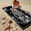 Day Of The Dead Celebration Beach Towel, Super Soft Microfiber, Gift for Her/Him, Birthday, for Pool, Beach, Travel, Home Decor Fan gifts