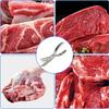 1/2pcs BBQ Rib Membrane Remover Stainless Steel With Curved Blade Handle Preparation Tool Kitchen Barbecue Rib Peeler Accessorie