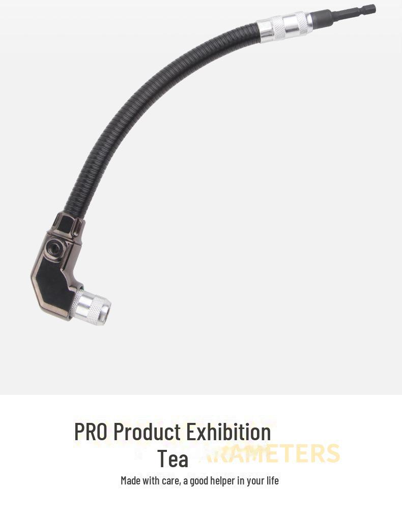 Adjustable 90-Degree Right Angle Electric Drill with Three-Jaw Chuck for Narrow Space Drilling