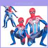 Stylowy Kostium Jednoczęściowy Spiderman Ps4 Velocity Dla Dorosłych i Dzieci Z Unikalnym Wzorem