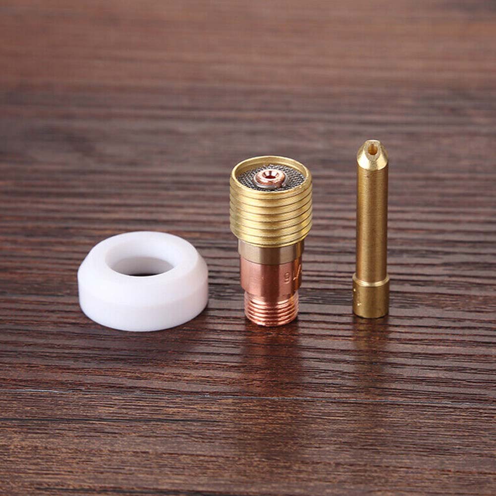 Alumina Nozzle Cups TIG Nozzle Kits DIY Welding Applications Complete Welding Nozzle Set Consumable 7-pack Welding Kit