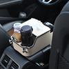 Multi-functional Car Tissue Box with Integrated Cup Holder