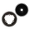 RC 35T Spur Gear Steel Wear Resistant Fine Workmanship M1.5 RC Spur Gear Pinion Set for TRAXXAS 15