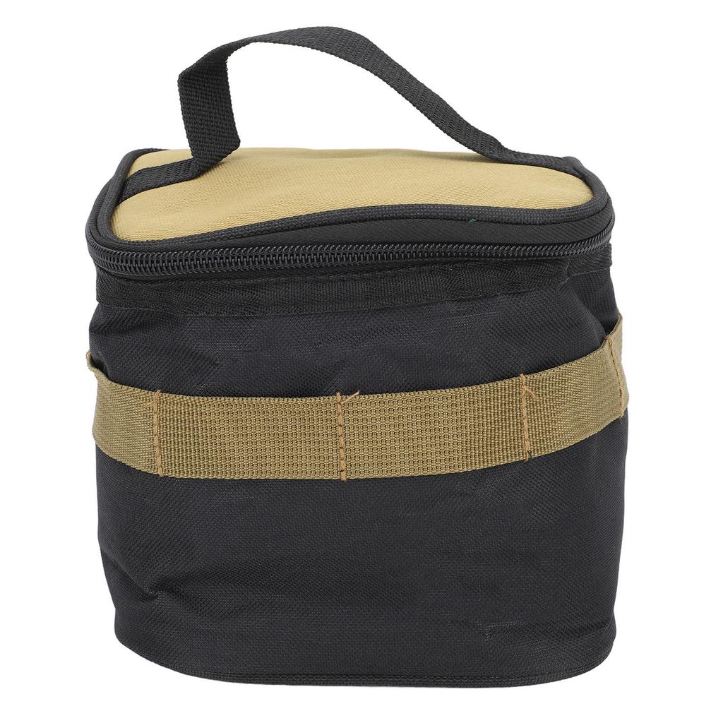 Spice Jars Storage Bag Large Capacity Stylish Look Lightweight Portable Oil Bottle Storage Bag for Picnics Traveling