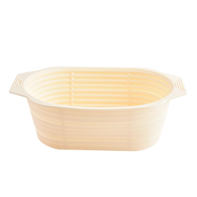 Silicone Bread Fermentation Bowl - High Temp, Food-Grade, Foldable Basket