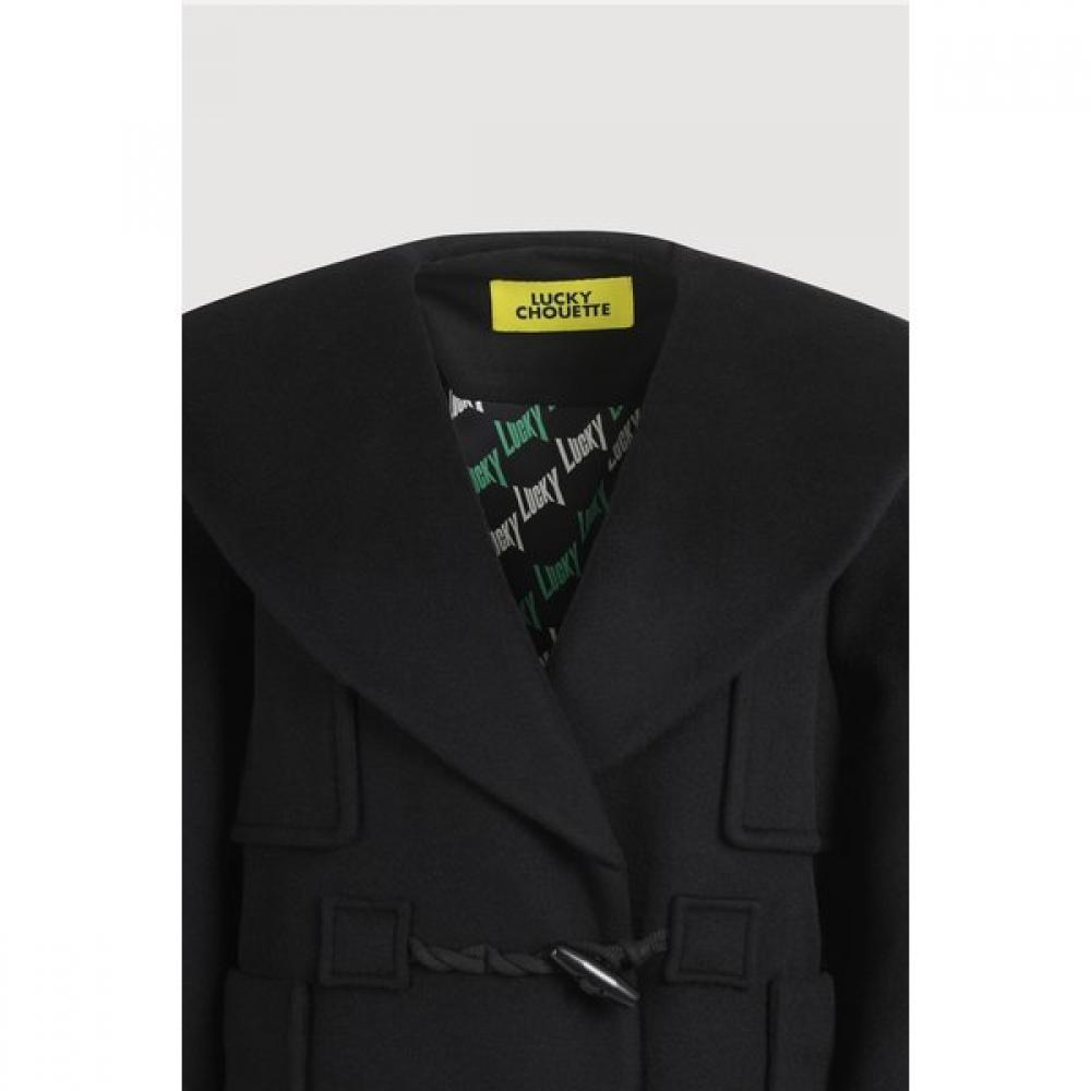 Lucky Chouette Sailor Collar Wool Coat Lqcaw25200