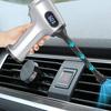 Car Vacuum Cleaner Three-in-One Blower Suction and Inflator with Adjustable Suction Levels Portable Wireless Vacuum with Green Light for Home Car
