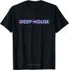 Deep House Musik Kunst Minimalistisches Design Für Dj Raver Edm T-Shirt Individuell Bedruckte Grafik-T-Shirts Vintage T-Shirt Camisas
