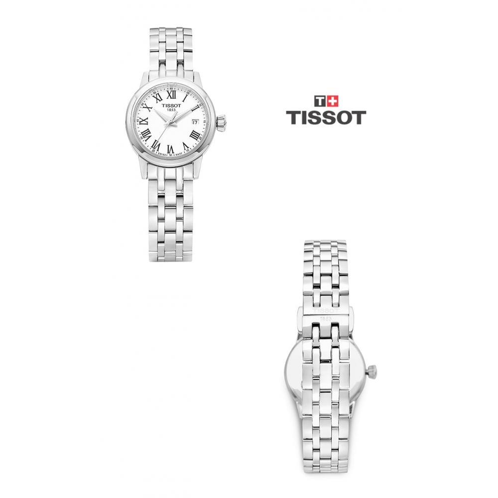 TiSSoT T129.210.11.013.00  T1292101101300  T ClaSSic Dream Women S meTal waTch