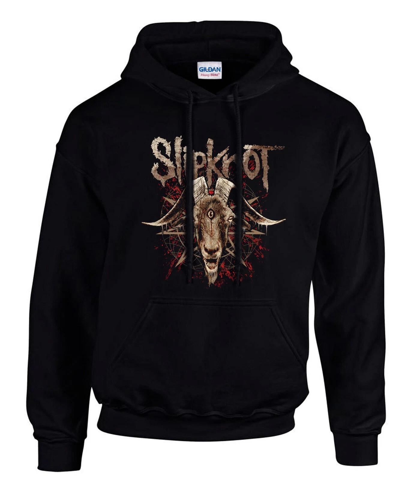 SLIPKNOT Rockband Rock Music Schwarze Hoodies Kapuzenpullover- 3950-SW L