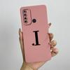 For Xiaomi Redmi Note 8 Case Redmi Note 8T Cover Redmi Note 8 Pro Cases Luxury Letters Square Phone Case Shockproof Back Cover